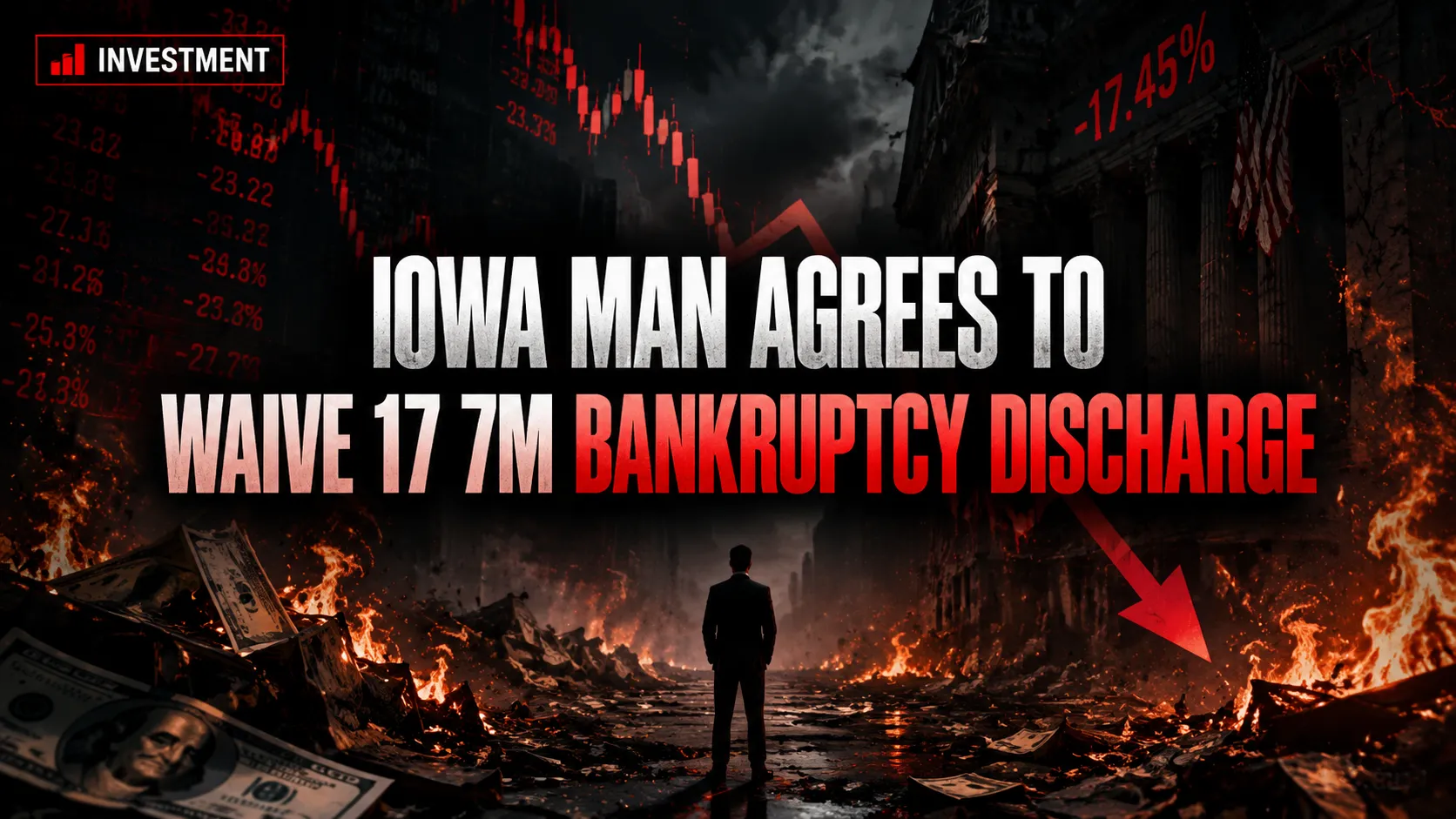 Iowa Man Agrees to Waive $17.7M Bankruptcy Discharge After USTP Finds Sham Loans and Backdating