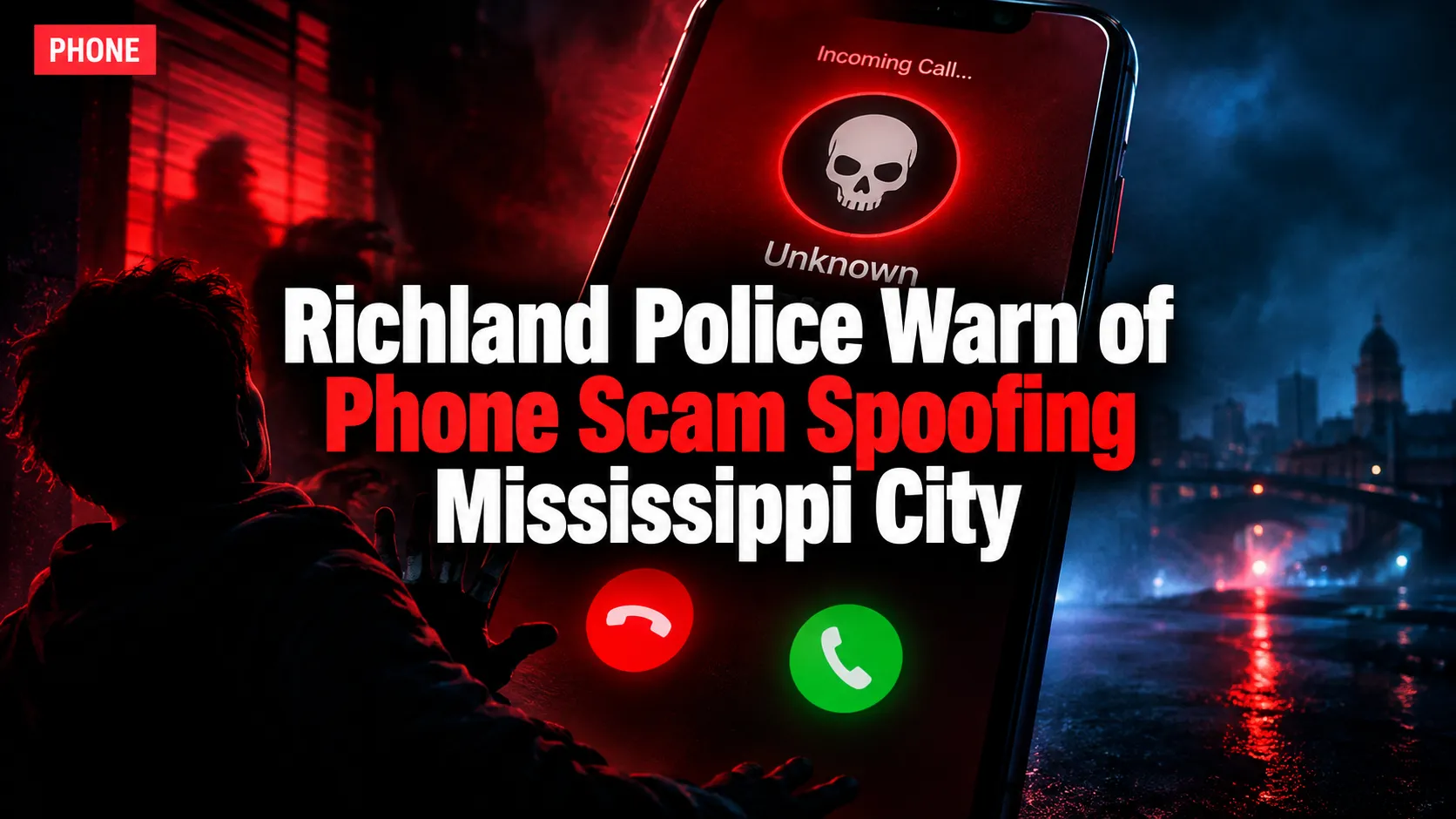 Richland Police Warn of Phone Scam Spoofing Mississippi City Numbers