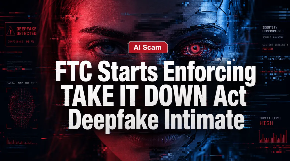 FTC Starts Enforcing TAKE IT DOWN Act: Deepfake Intimate Image Removal in 48 Hours