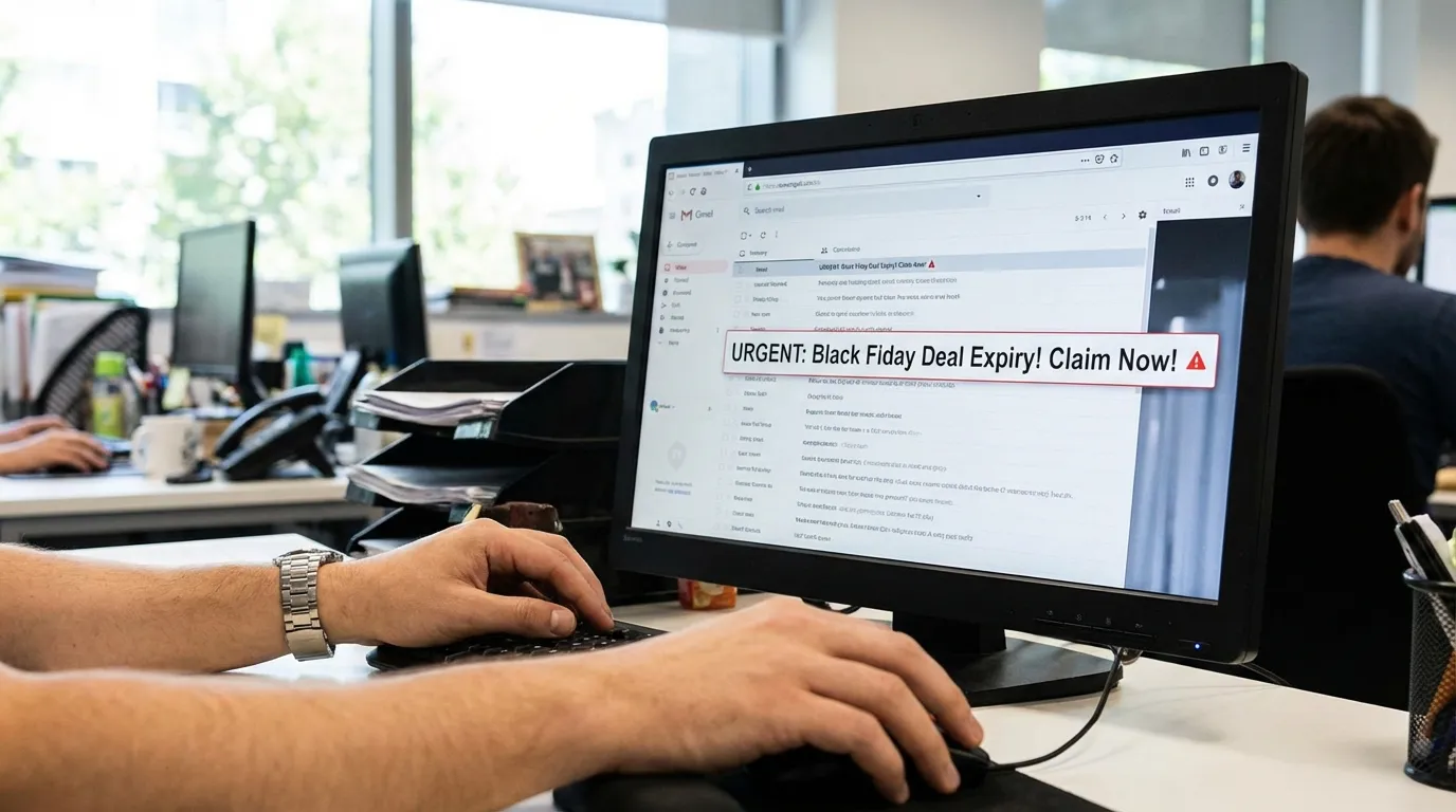 Black Friday Registra Aumento de Phishing y Tiendas Fantasma que Usan IA para Imitar Marcas