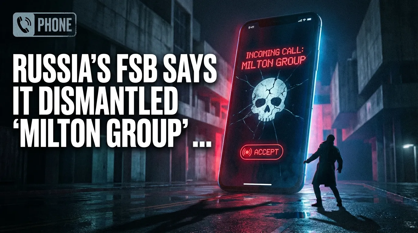 Russlands FSB sagt, es habe den Call‑Center-Betrug „Milton Group“ zerschlagen, Manager nach angeblich mehr als 100.000 Opfern festgenommen