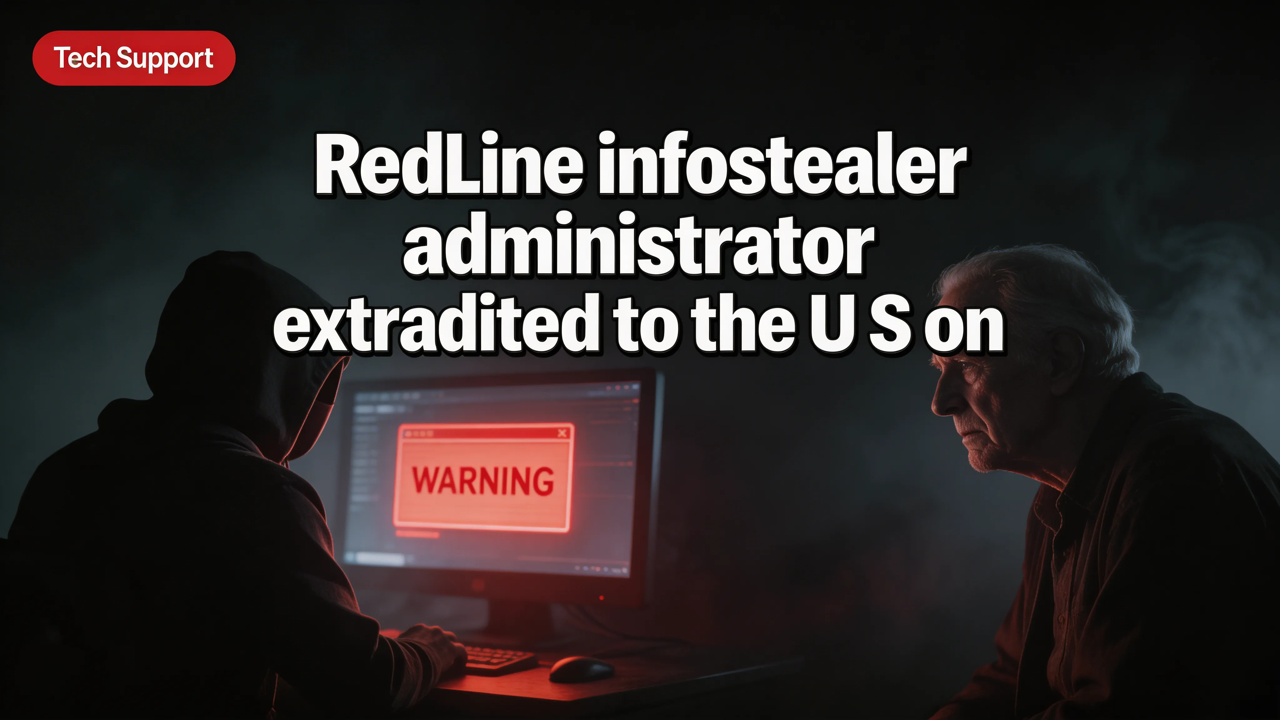 RedLine infostealer administrator extradited to the U.S. on fraud and money laundering charges