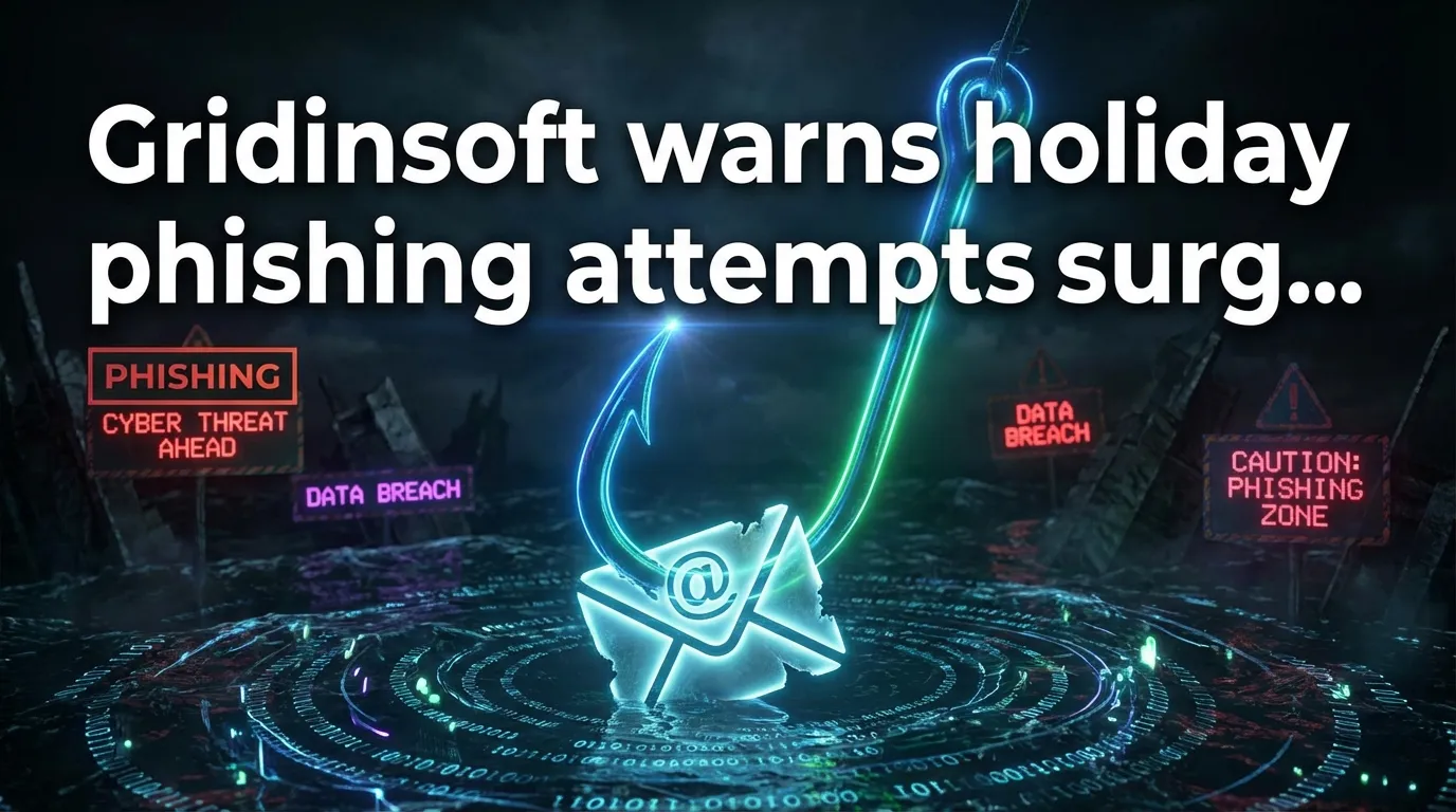 Gridinsoft warns holiday phishing attempts surged 620% with gift‑card lures