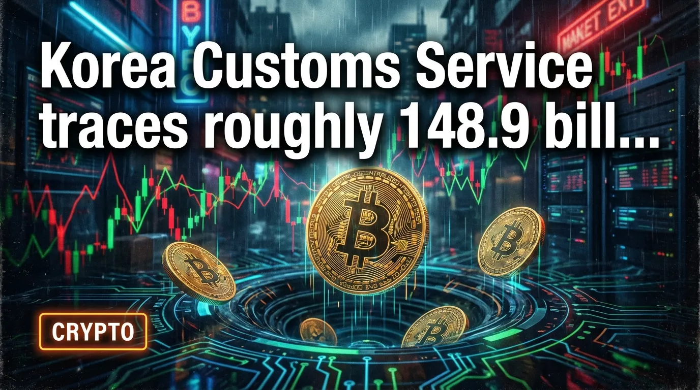 Le Korea Customs Service traque un réseau de blanchiment d'argent en cryptomonnaies d'environ 148,9 milliards de wons