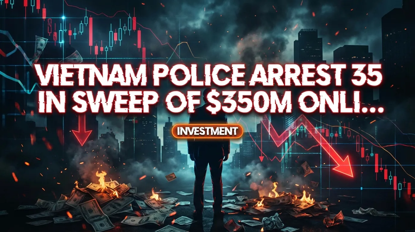 La policía de Vietnam arresta a 35 en redada contra una red de juego en línea y fraude de 350 millones de dólares