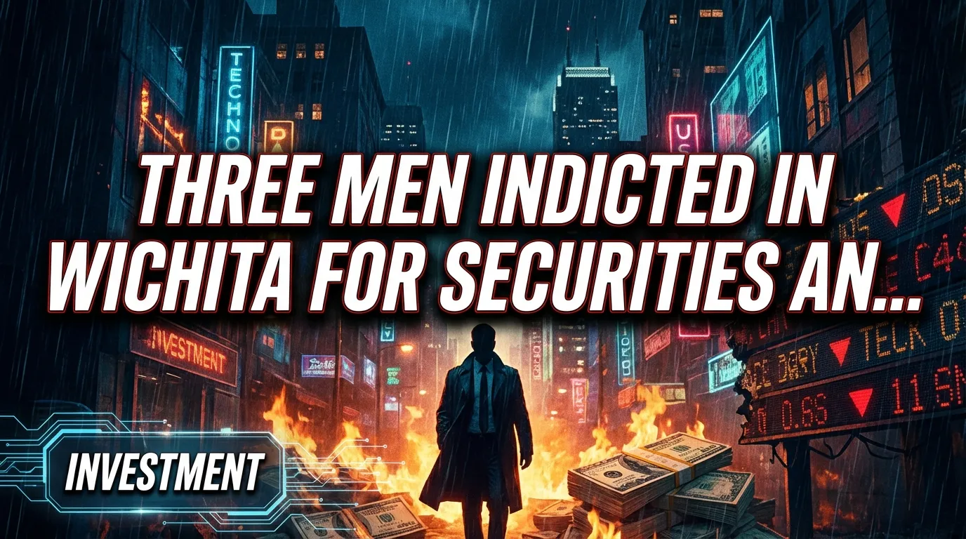 Three men indicted in Wichita for securities and financial fraud costing investors tens of millions