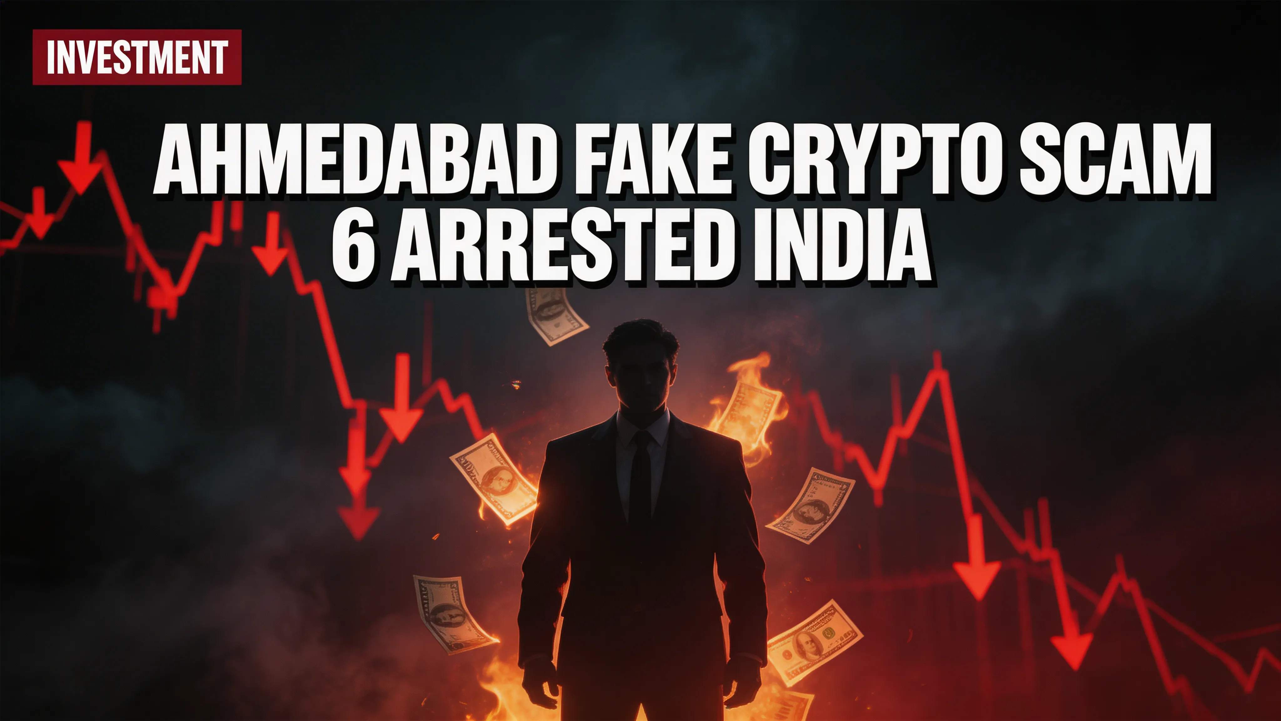 Ahmedabad: fake crypto investment scam busted; 6 arrested (India)