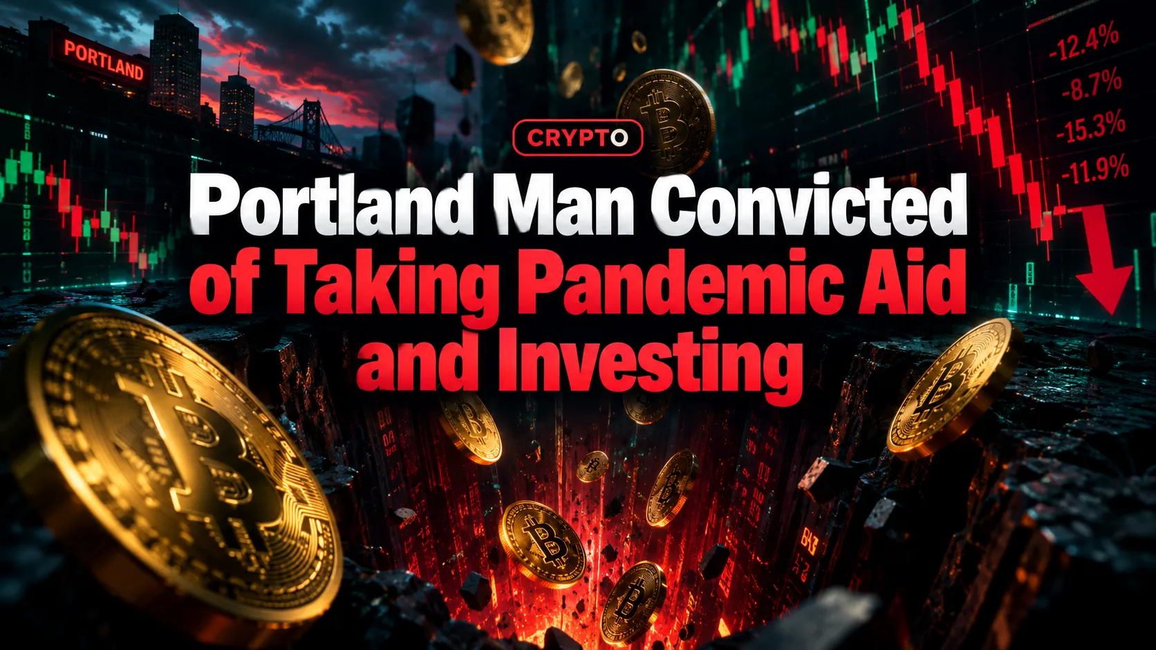 Portland Man Convicted of Taking Pandemic Aid and Investing It in Cryptocurrency