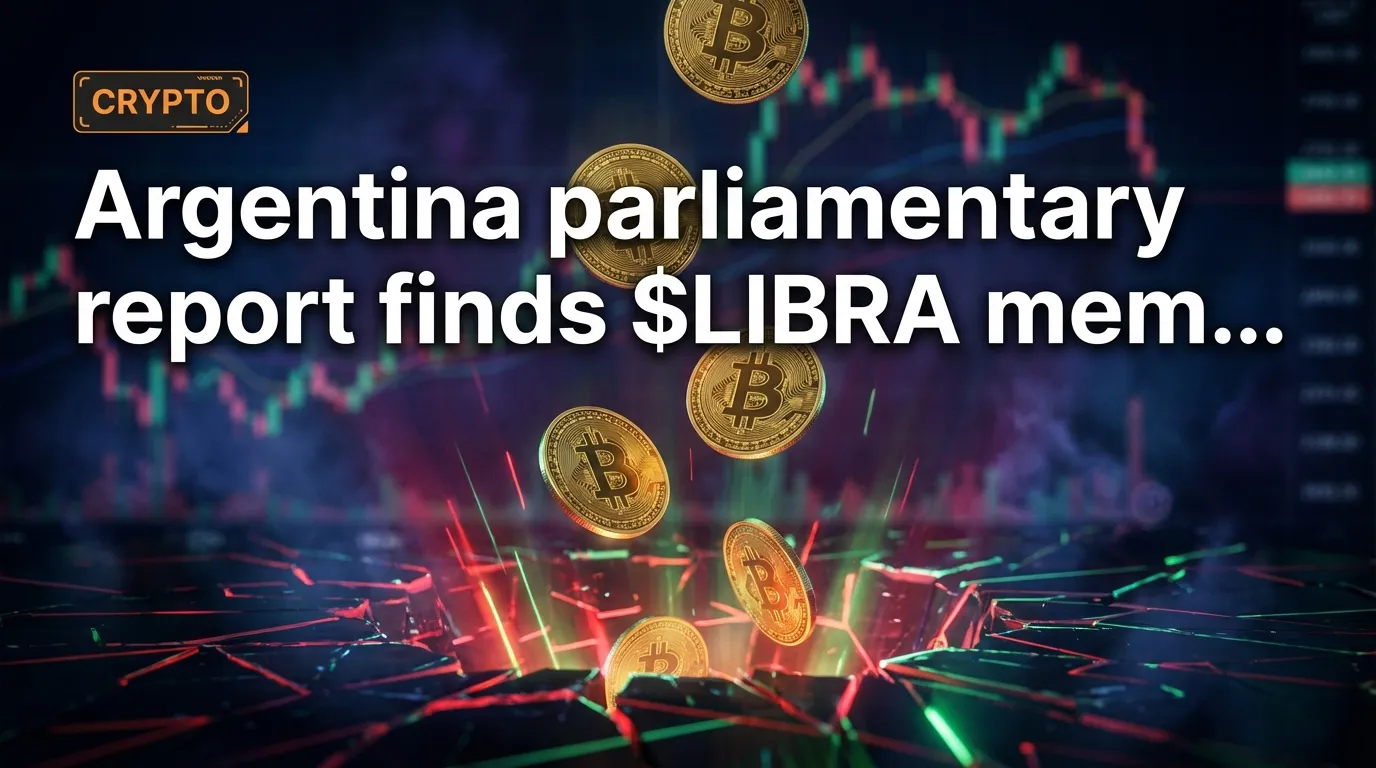 Relatório parlamentar da Argentina conclui que memecoin $LIBRA provavelmente é um rug‑pull, implica figuras políticas e pede congelamentos