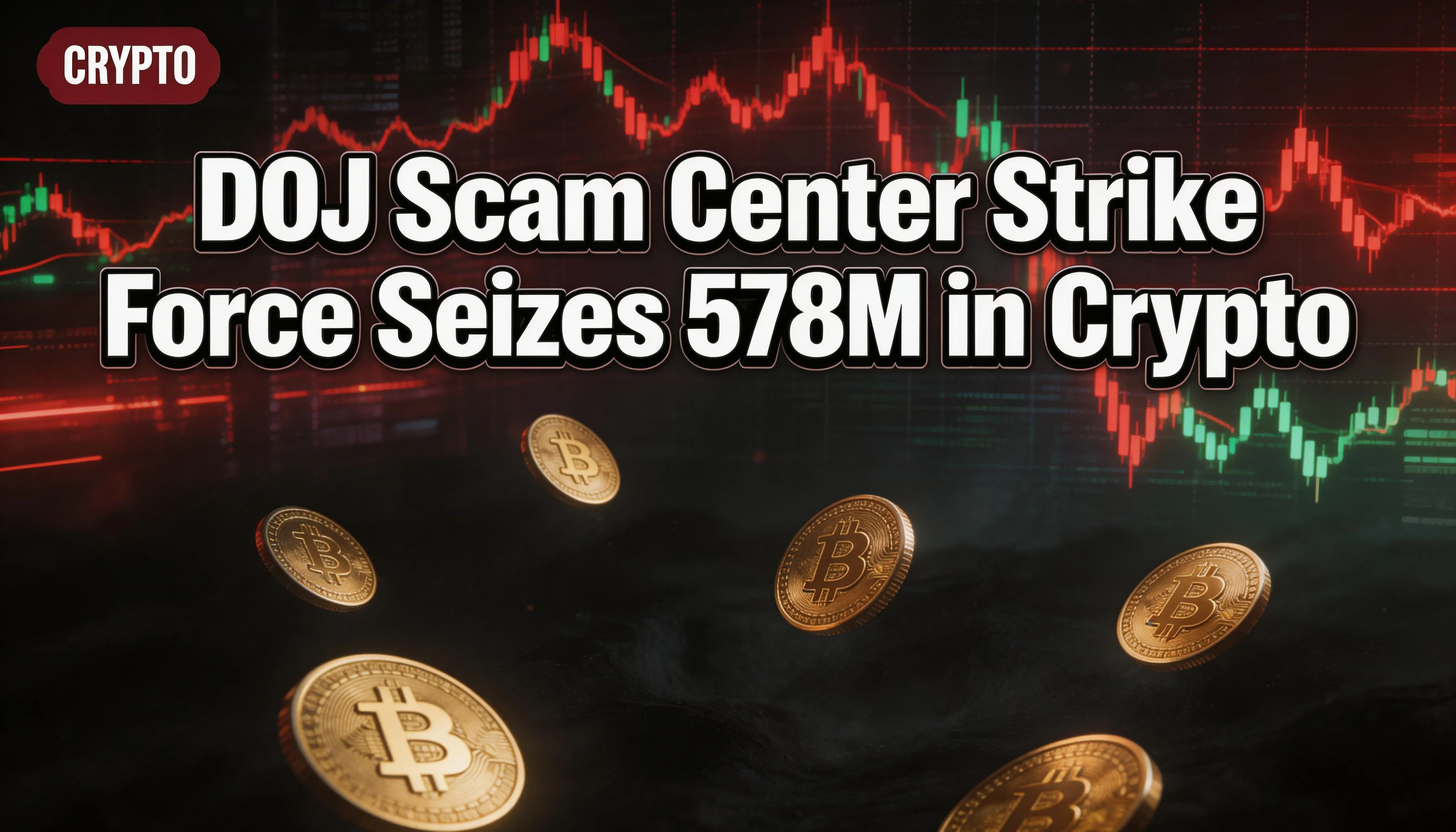 DOJ Scam Center Strike Force Seizes ~$578M+ in Crypto Linked to Southeast Asian ‘Pig‑Butchering’ Scams