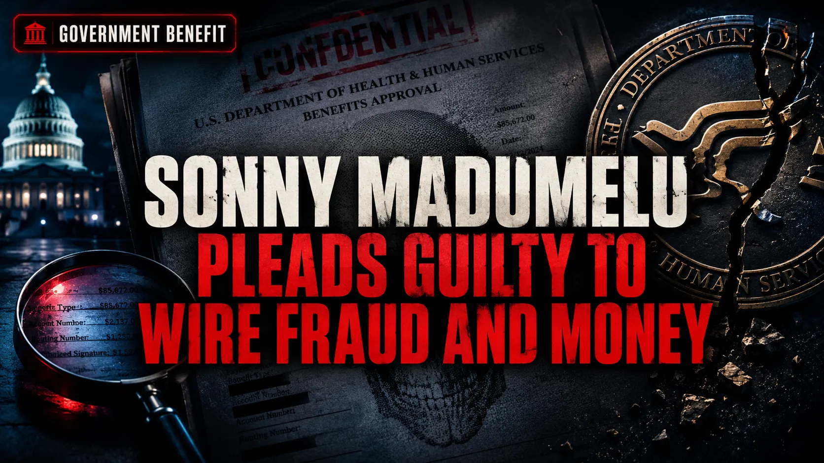 Sonny Madumelu Pleads Guilty to Wire Fraud and Money Laundering in COVID-19 Relief Loan Scheme