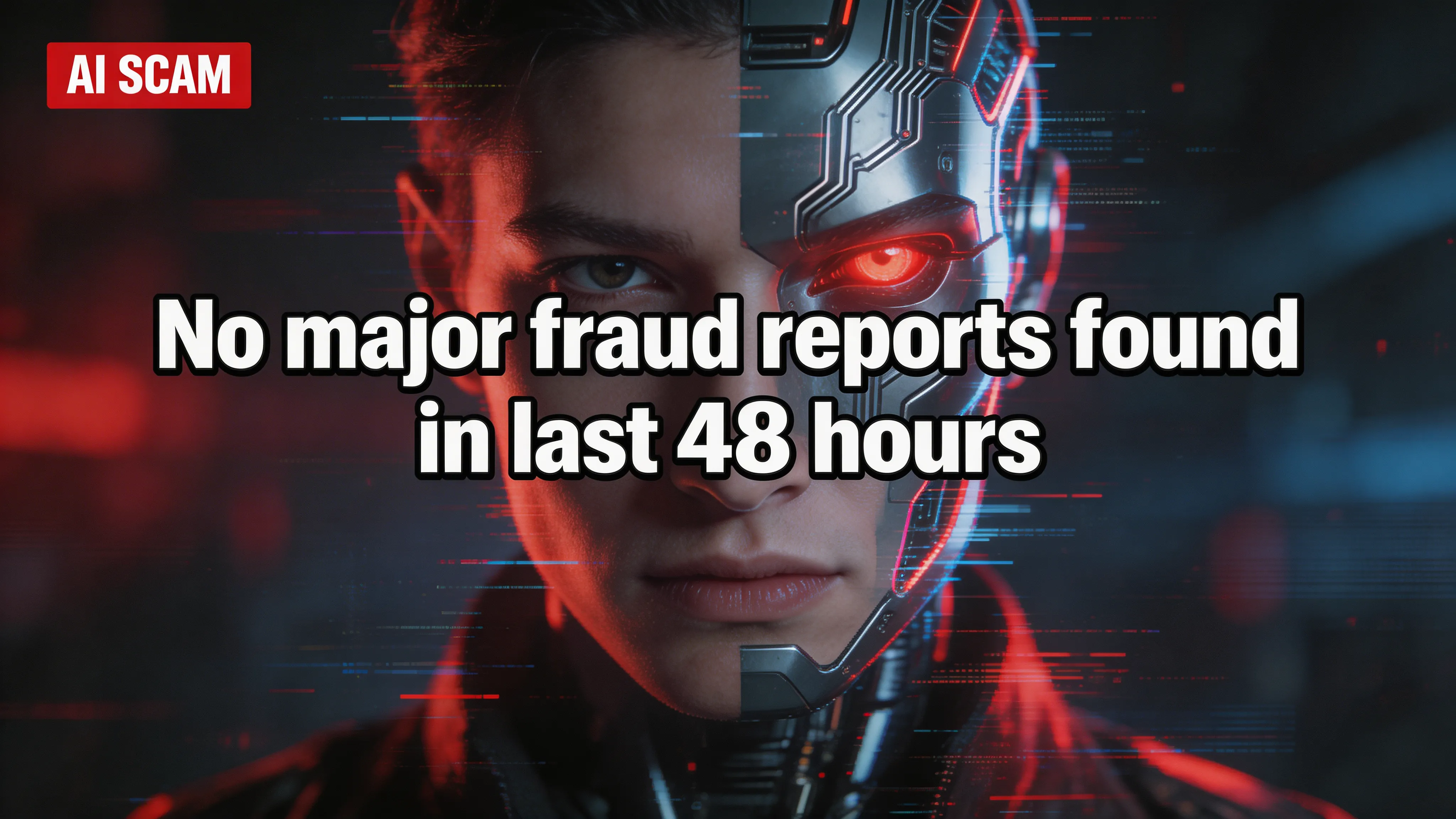No major fraud reports found in last 48 hours (Mar 24, 2026)