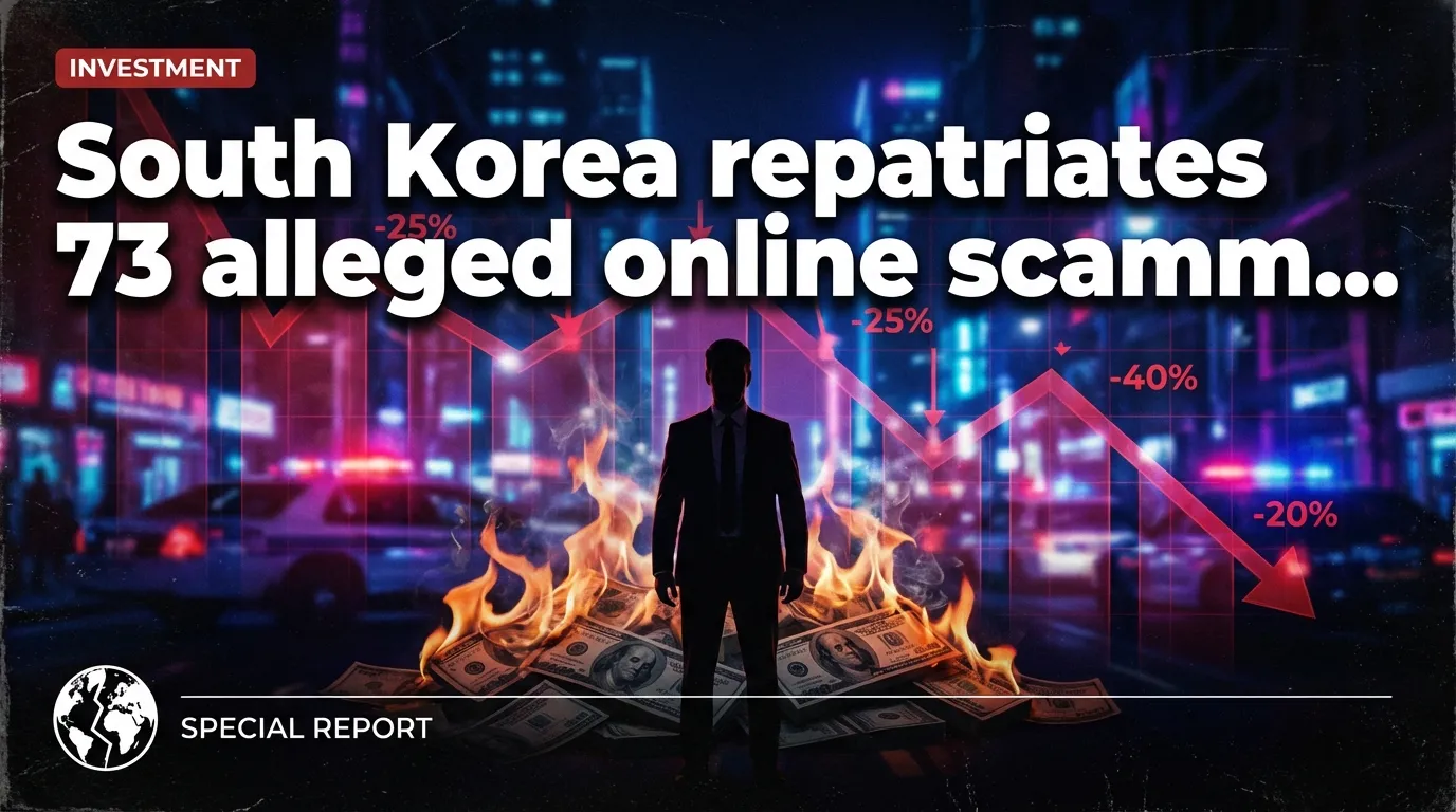 Südkorea repatriiert 73 mutmaßliche Online-Betrüger aus Kambodscha im Zusammenhang mit 48,6 Mrd. Won