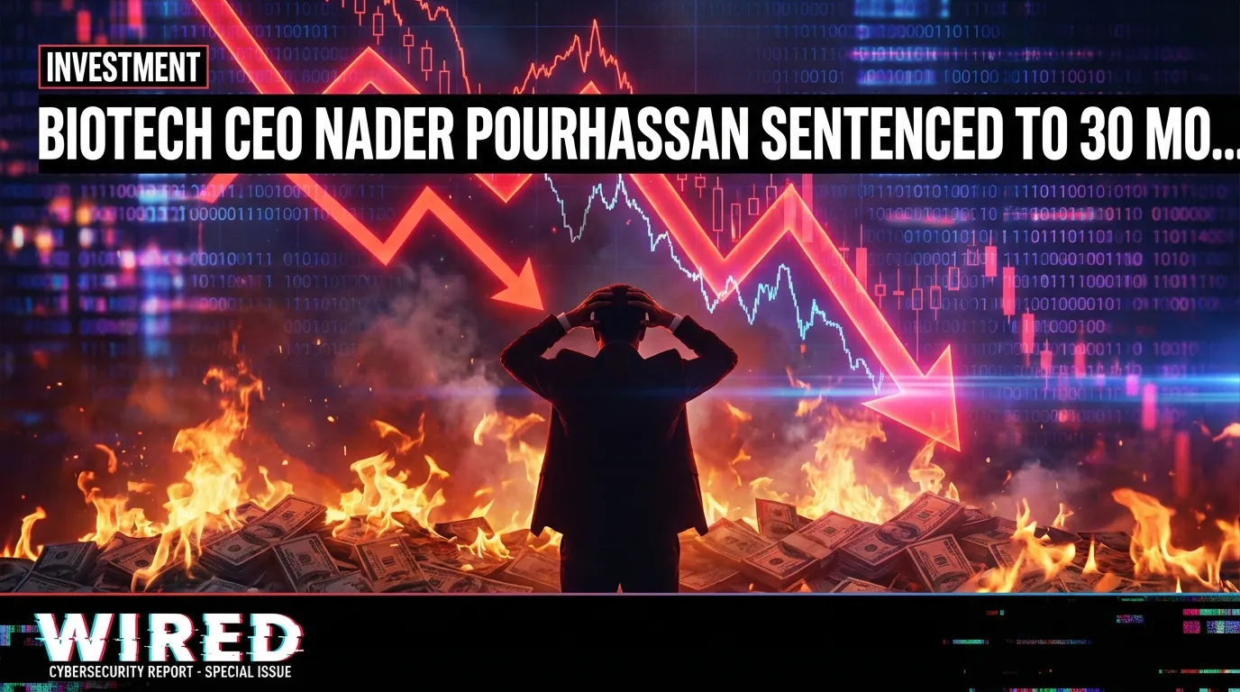 Le PDG de la biotech Nader Pourhassan condamné à 30 mois de prison, condamné à verser 5,3 M$ de restitution et à la confiscation de 4,4 M$
