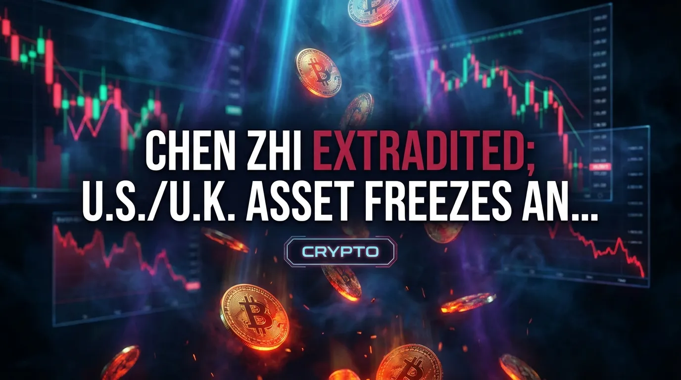 Chen Zhi ausgeliefert; auf in den USA/Großbritannien eingefrorene Vermögenswerte und eine Bitcoin-Beschlagnahme im Wert von 14 Mrd. US-Dollar verwiesen