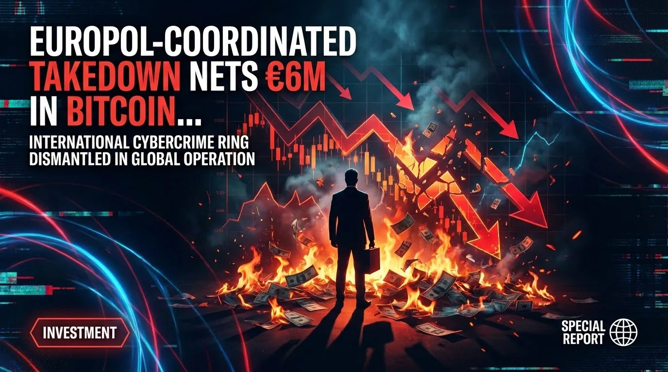 Europol-coordinated takedown nets €6M in bitcoin, diamonds and gold in Ponzi-style fraud