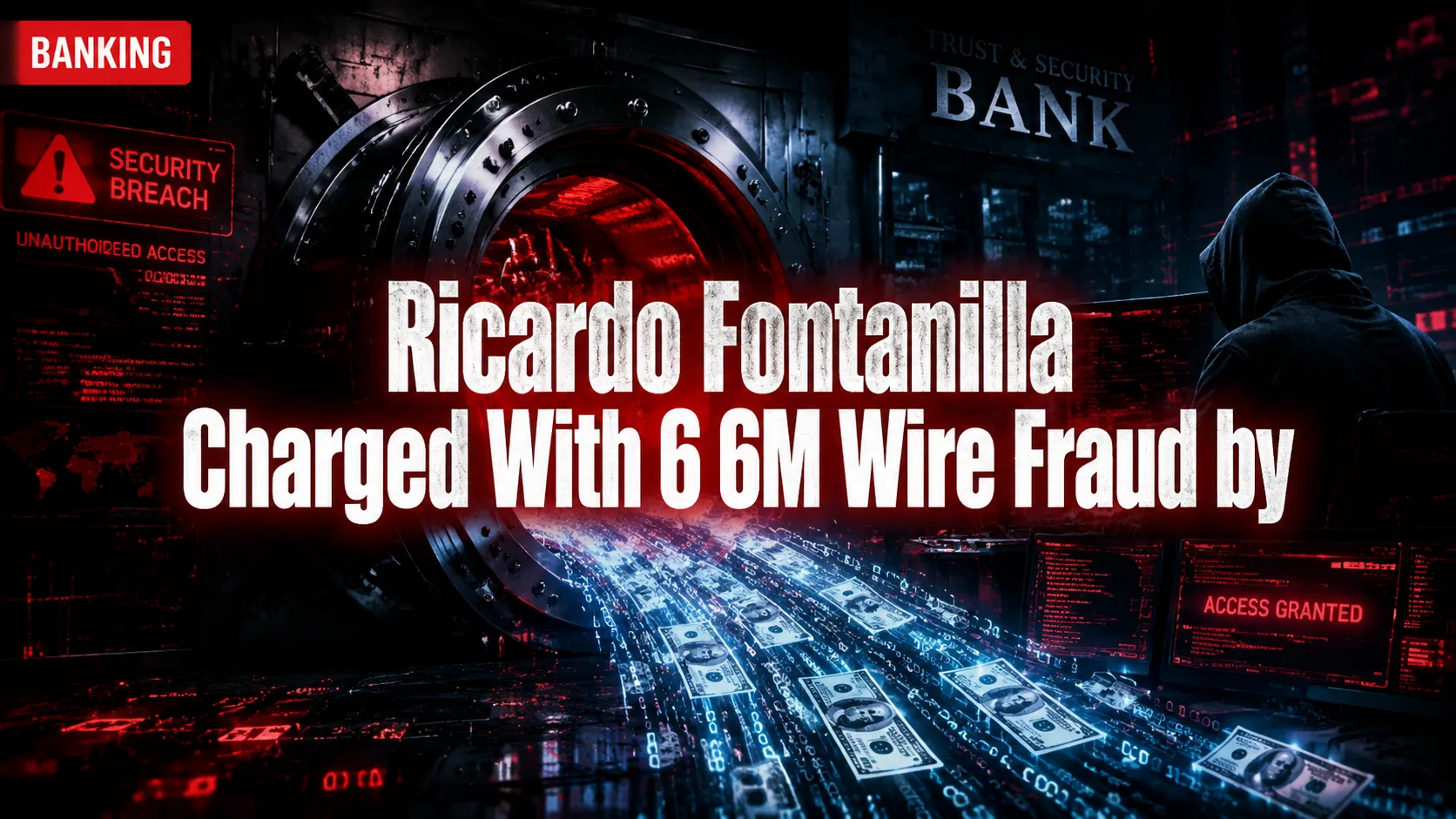 Рикардо Фонтанилья обвиняют в Wire Fraud на $6,6 млн из‑за подделки бухгалтерских документов работодателя (VA)