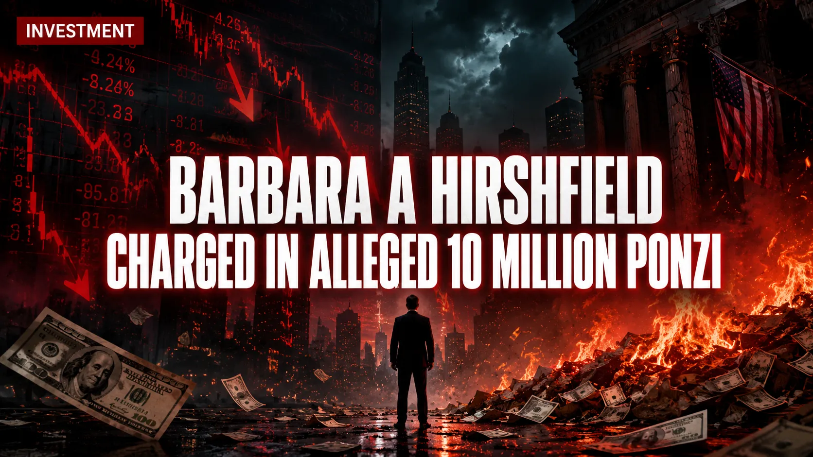 Barbara A. Hirshfield charged in alleged ~$10 million Ponzi scheme targeting 200+ victims (MA)