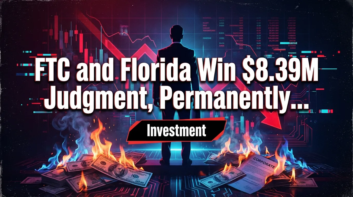 FTC и Флорида добились взыскания $8,39 млн, навсегда закрыв схему бизнес‑возможности RivX в сфере грузоперевозок