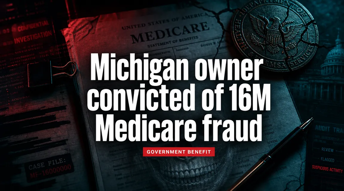 Michigan home health owner convicted of $1.6M Medicare fraud and kickback conspiracy