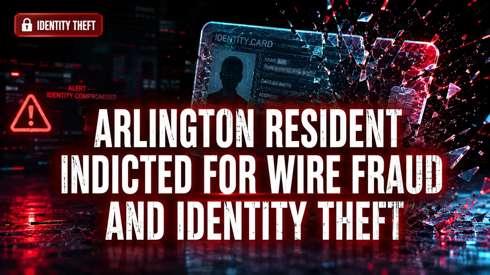 Arlington Resident Indicted for Wire Fraud and Identity Theft—Northern District of Texas Case