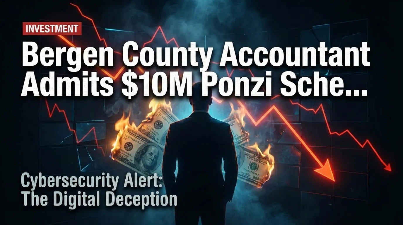 Bergen County Accountant Admits $10M Ponzi Scheme, Pleads Guilty in New Jersey