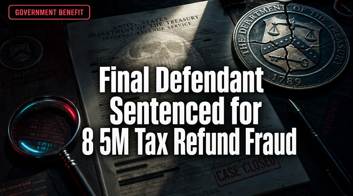 Final Defendant Sentenced for $8.5M Tax Refund Fraud Using Trusts Allegedly Controlled by Defendants
