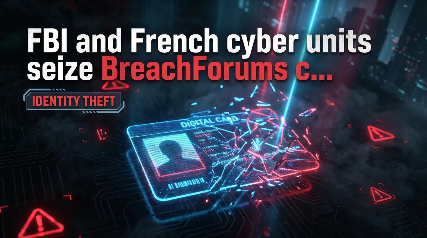 FBI y unidades cibernéticas francesas incautan el dominio clearnet de BreachForums antes del amenazado volcado de datos de Salesforce