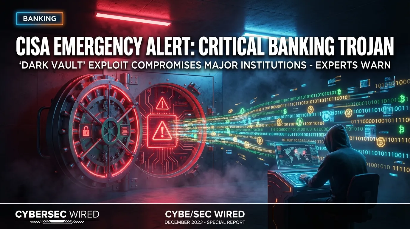 Экстренное предупреждение CISA: критический банковский троян «Goldfish», нацеленный на банки США - 22 января 2026