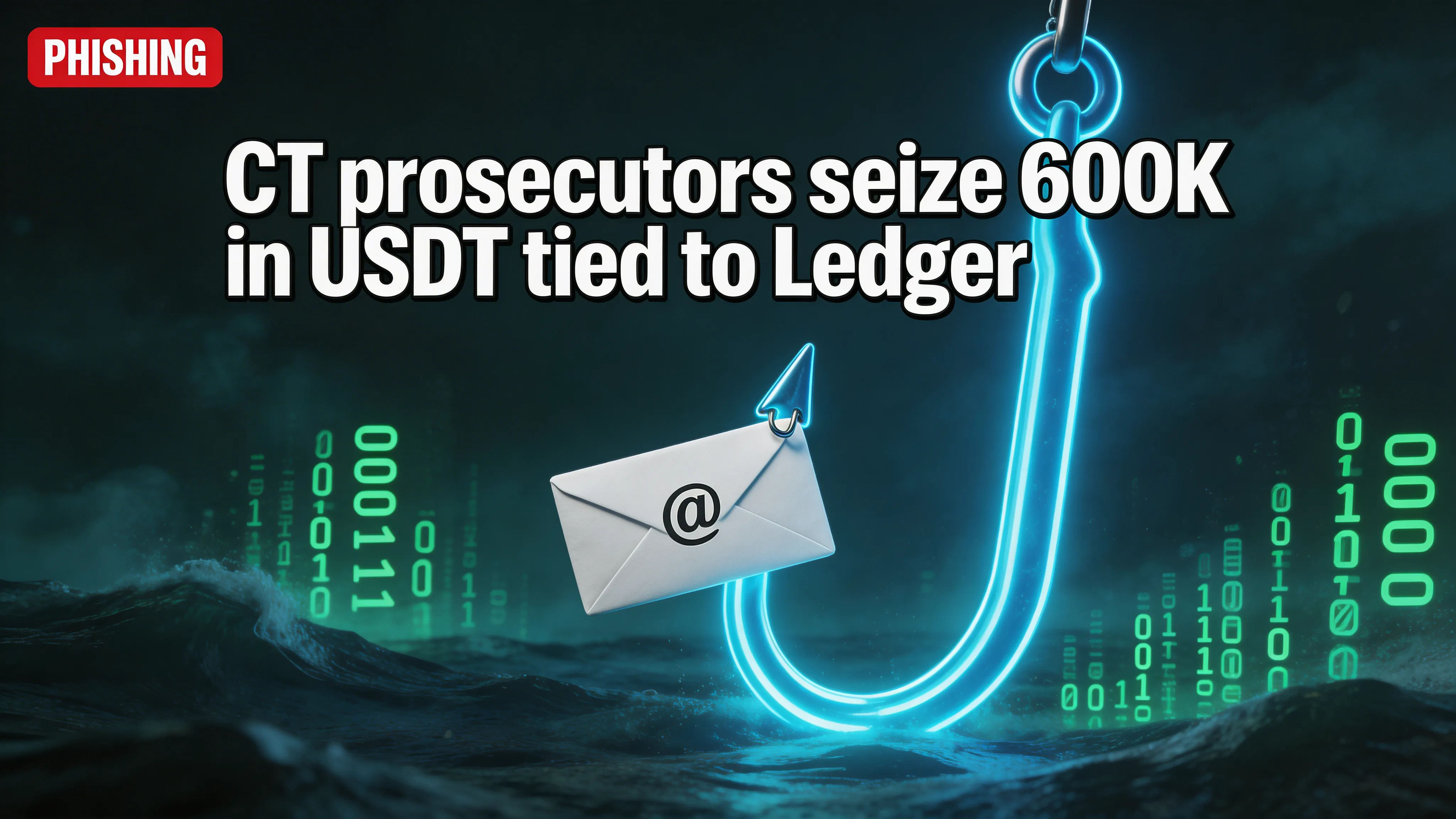 CT prosecutors seize $600K in USDT tied to Ledger phishing “security check” scam