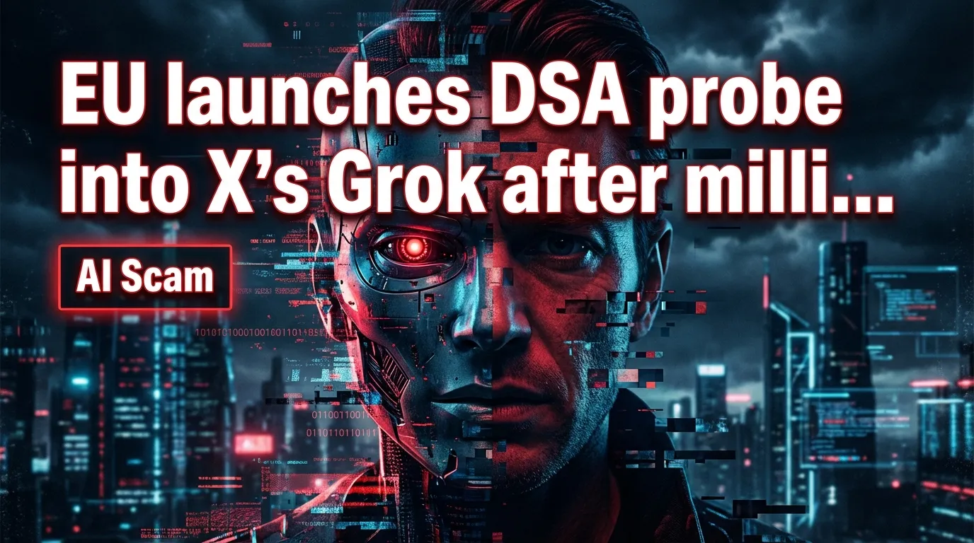 EU launches DSA probe into X’s Grok after millions of sexualized deepfakes found