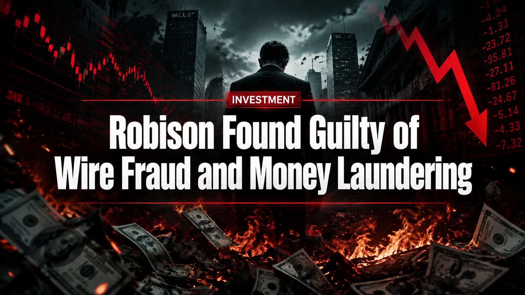 Robison Found Guilty of Wire Fraud and Money Laundering Linked to Investor Bank Account