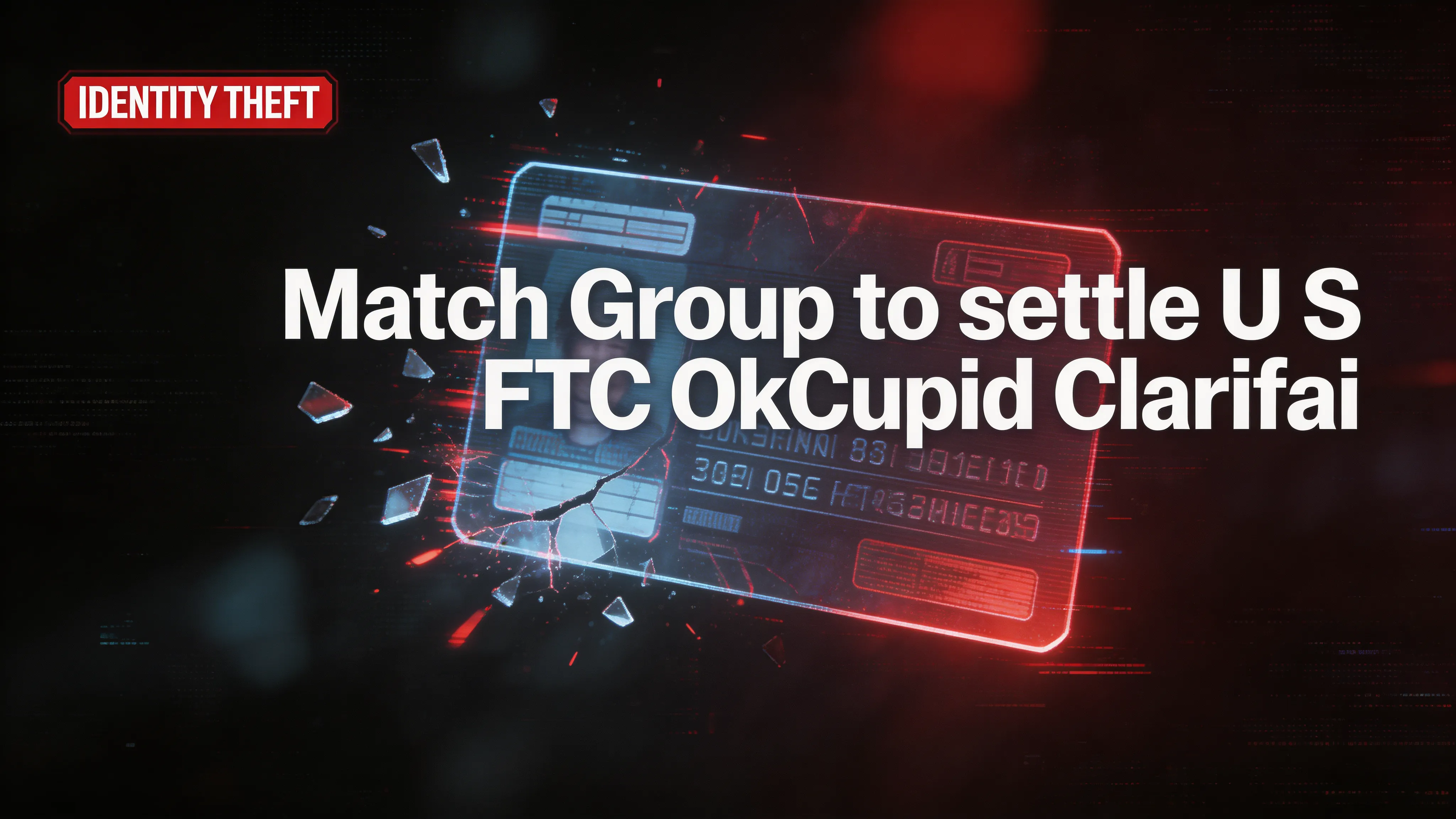 Match Group to settle U.S. FTC OkCupid Clarifai facial-recognition data sharing claims