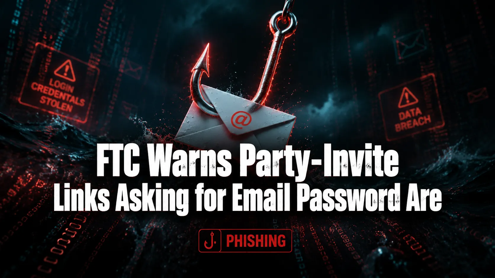 FTC Warns: Party-Invite Links Asking for Email & Password Are a Scam
