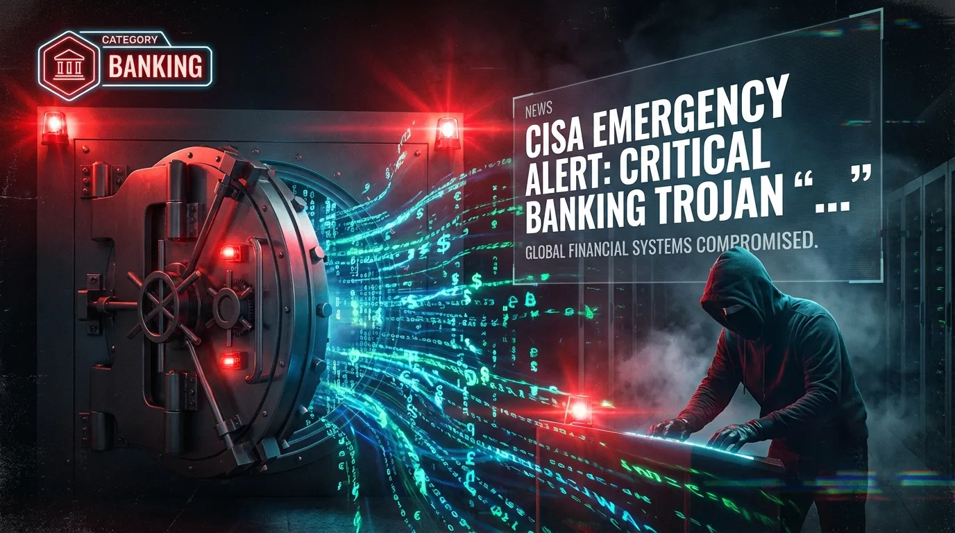 CISA Экстренное предупреждение: Критический банковский троян «Goldfish», нацеленный на банки США - 15 декабря 2025 г.