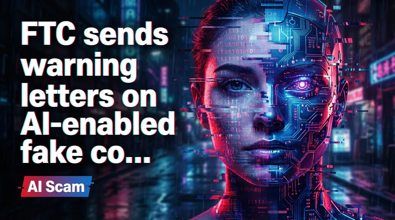FTC sends warning letters on AI-enabled fake consumer reviews; enforcement ramping for 2026