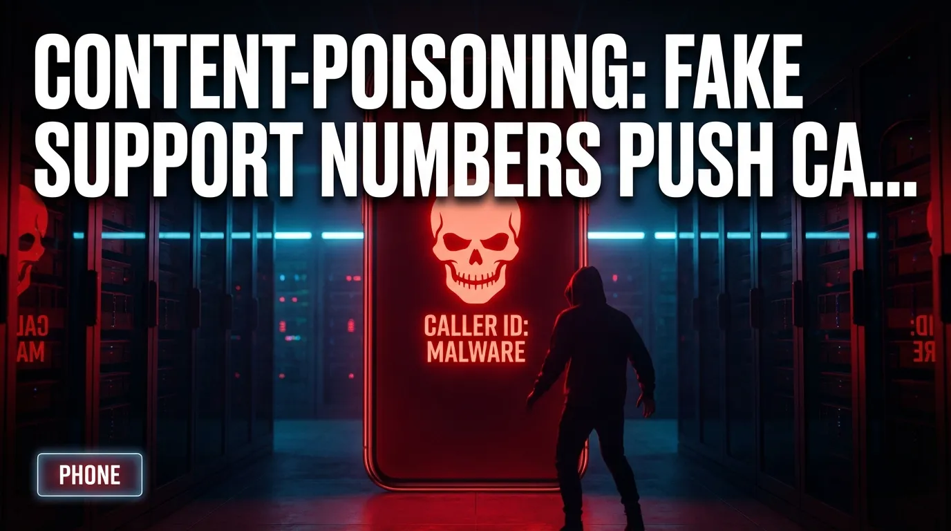 Empoisonnement de contenu : de faux numéros d'assistance poussent les appelants vers des centres d'appel frauduleux