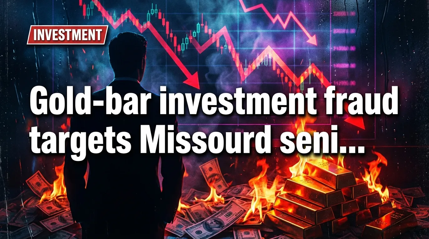 Gold‑bar investment fraud targets Missouri seniors, federal prosecutors warn