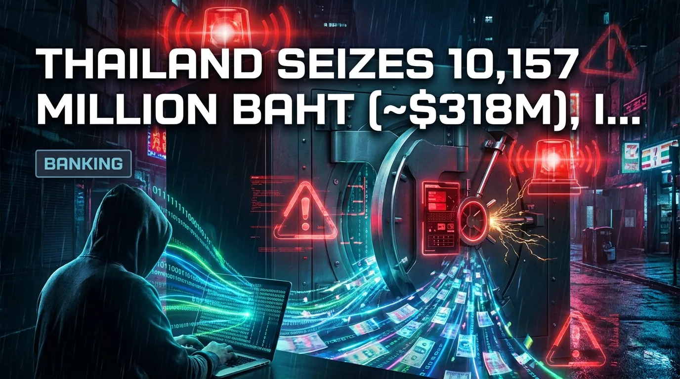 La Thaïlande saisit 10 157 millions de baht (~318 M$), émet 42 mandats d'arrêt dans une répression contre les cyberarnaques