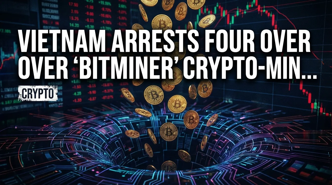 Vietnam arrests four over ‘BitMiner’ crypto‑mining investment scam that stole ~4bn dong
