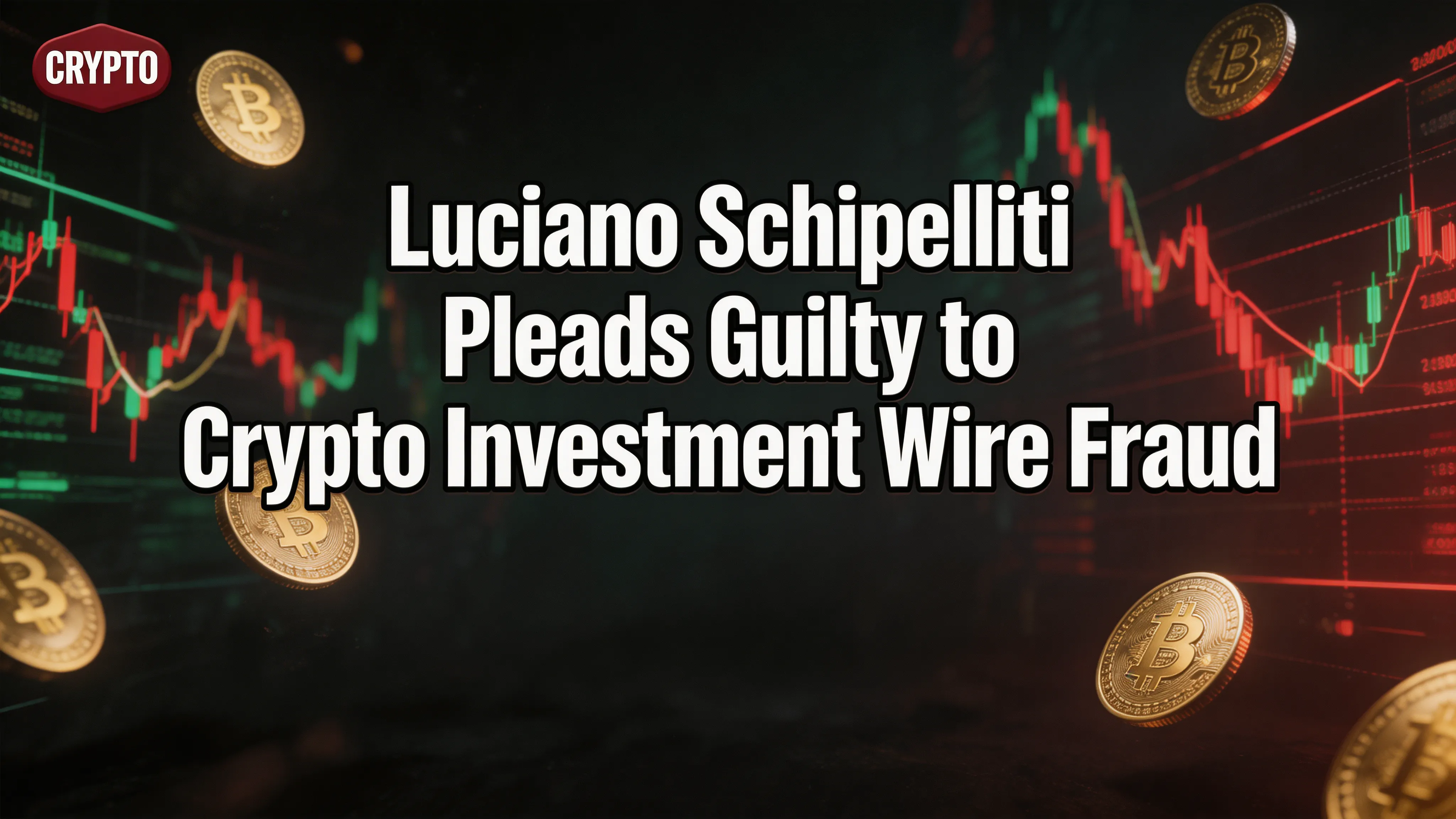 Luciano Schipelliti Pleads Guilty to Crypto Investment Wire Fraud, $350,000
