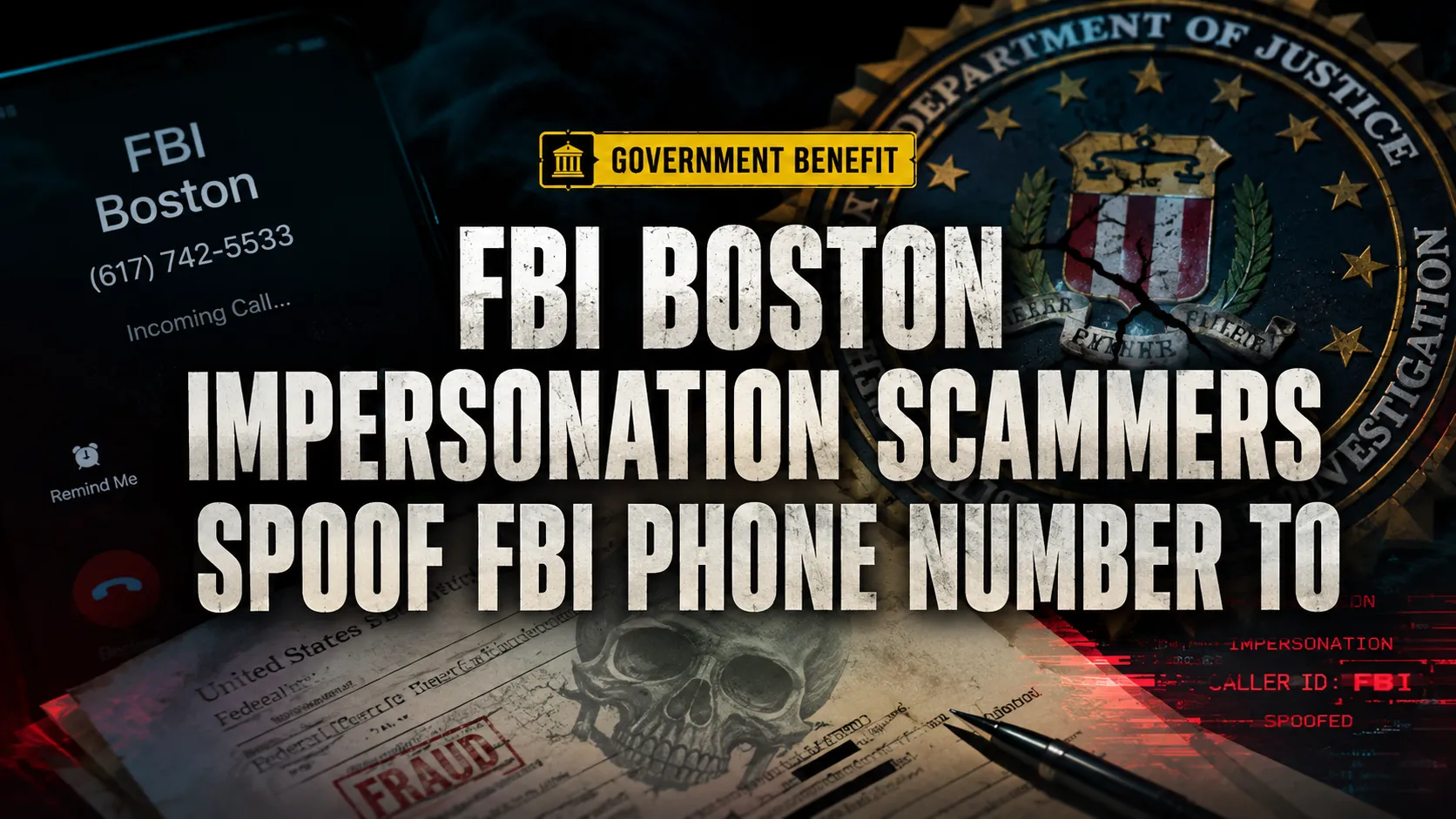 FBI Boston Impersonation: Scammers Spoof FBI Phone Number to Push Encrypted App