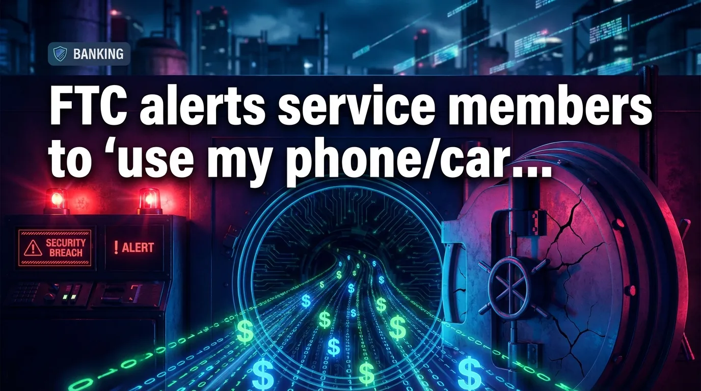 La FTC alerte les militaires sur l'arnaque bancaire «use my phone/card» qui vide les comptes