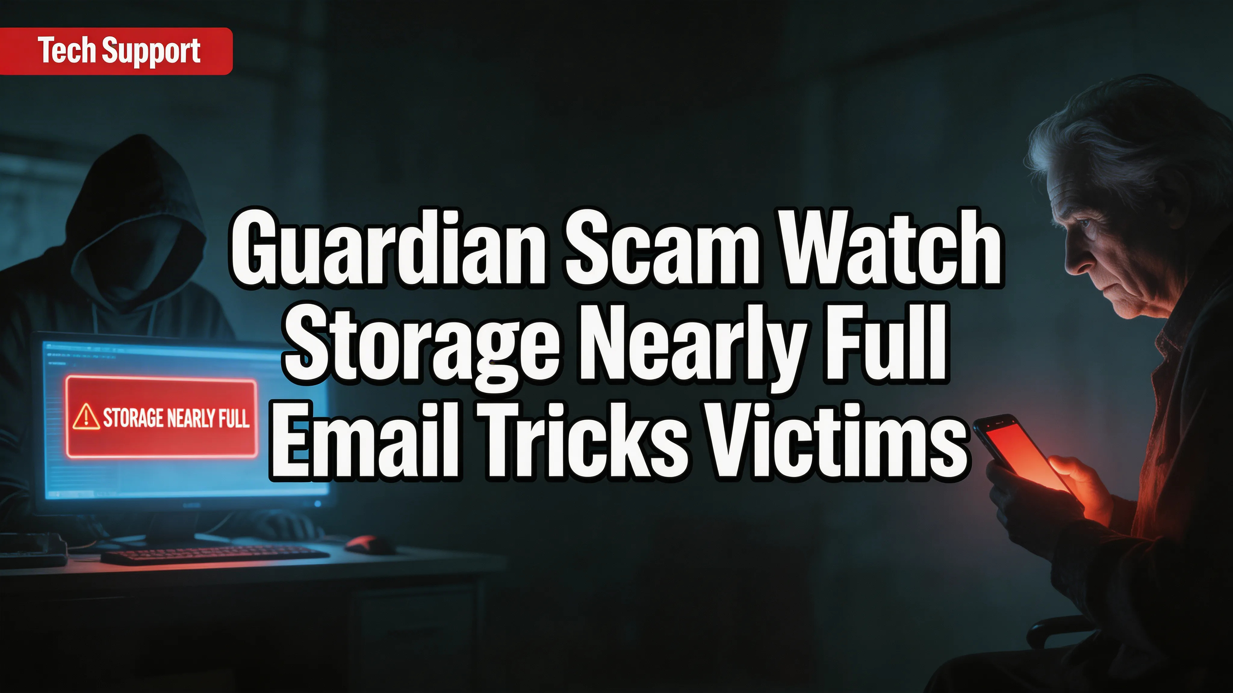 Guardian Scam Watch: “Storage Nearly Full” Email Tricks Victims into Clicking Fake Links
