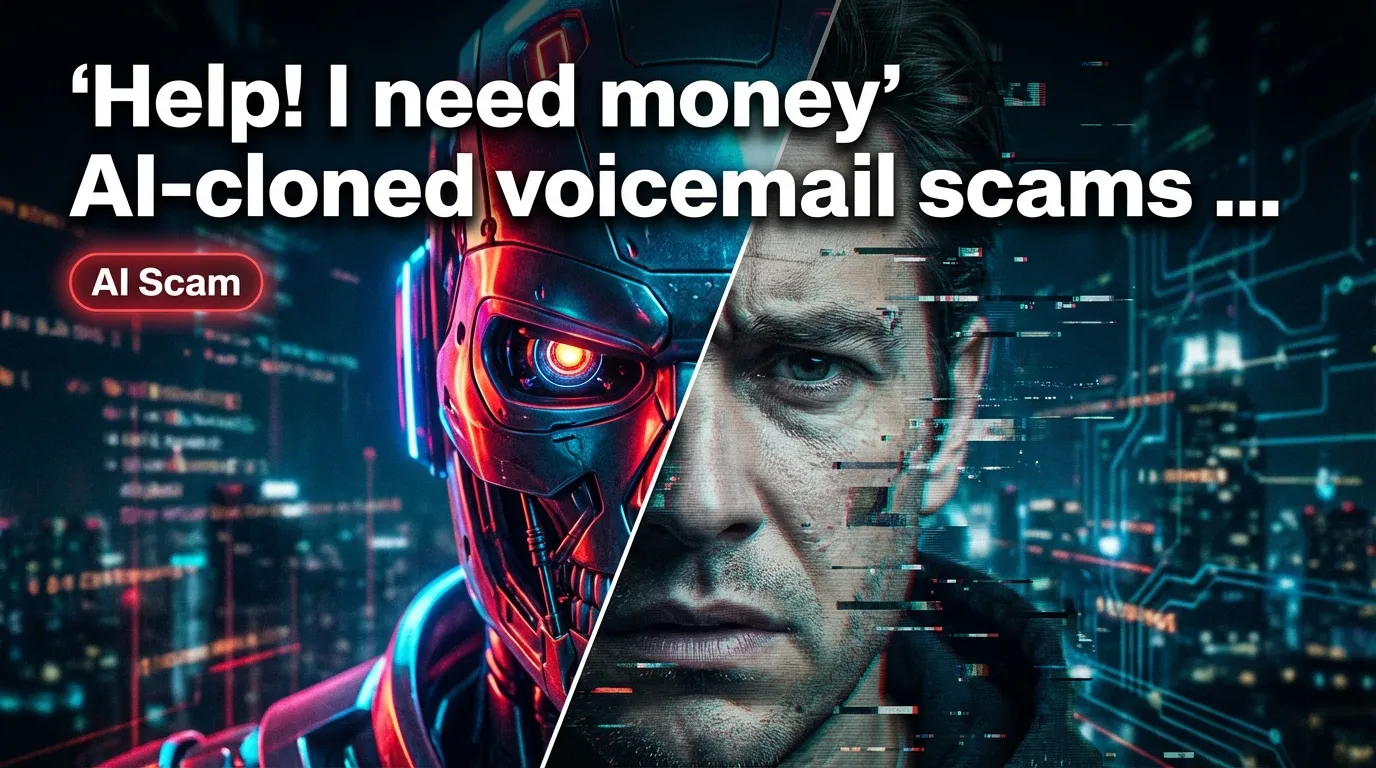 'Hilfe! Ich brauche Geld' KI-geklonte Voicemail-Betrügereien richten sich gegen britische Familien