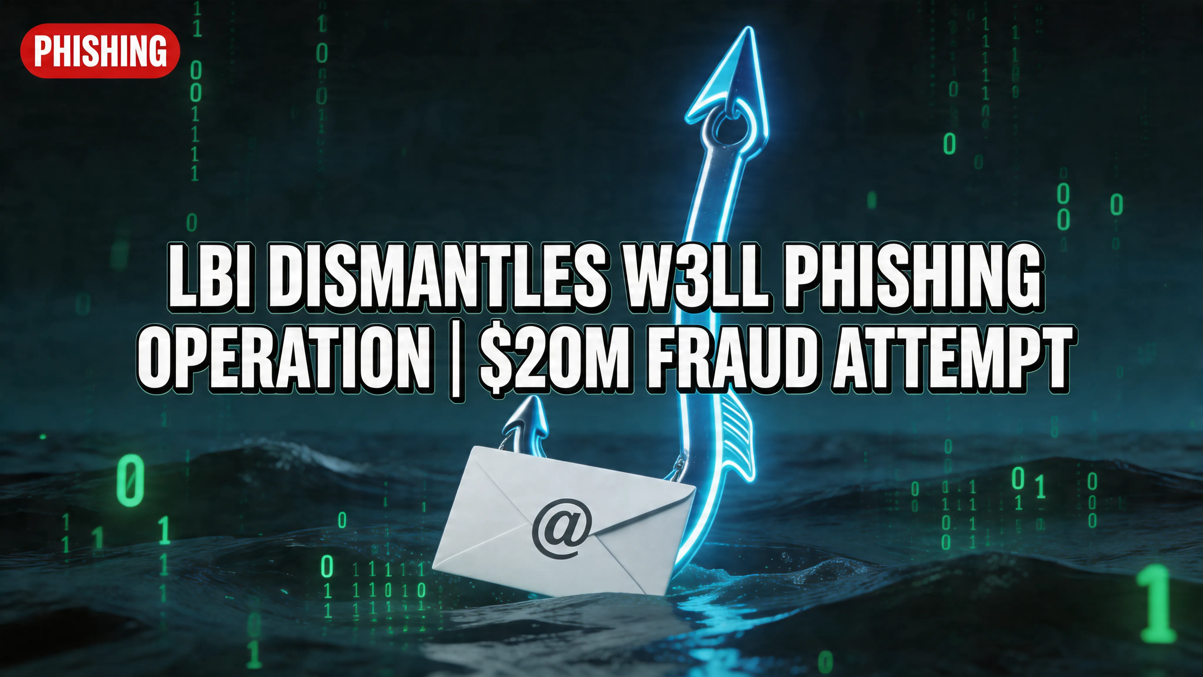 FBI dismantles “W3LL” phishing operation; attempted fraud exceeds $20M