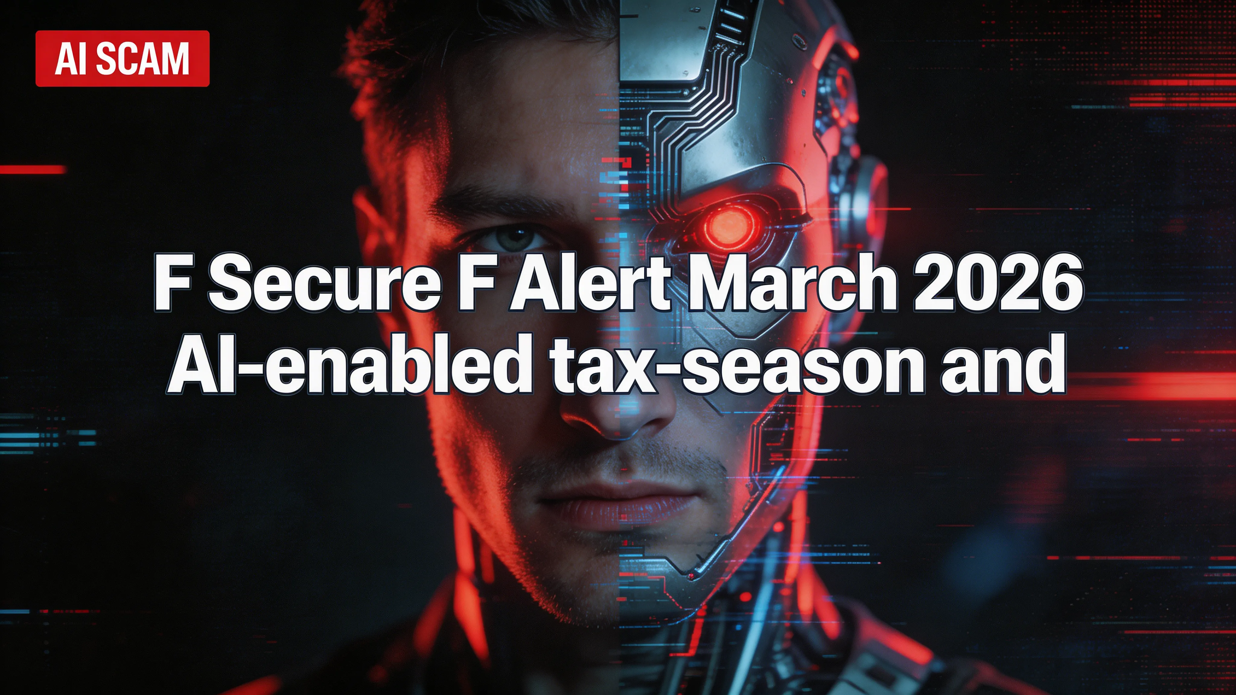 F‑Secure F‑Alert March 2026: AI-enabled tax-season and Gen‑Z fraud surge