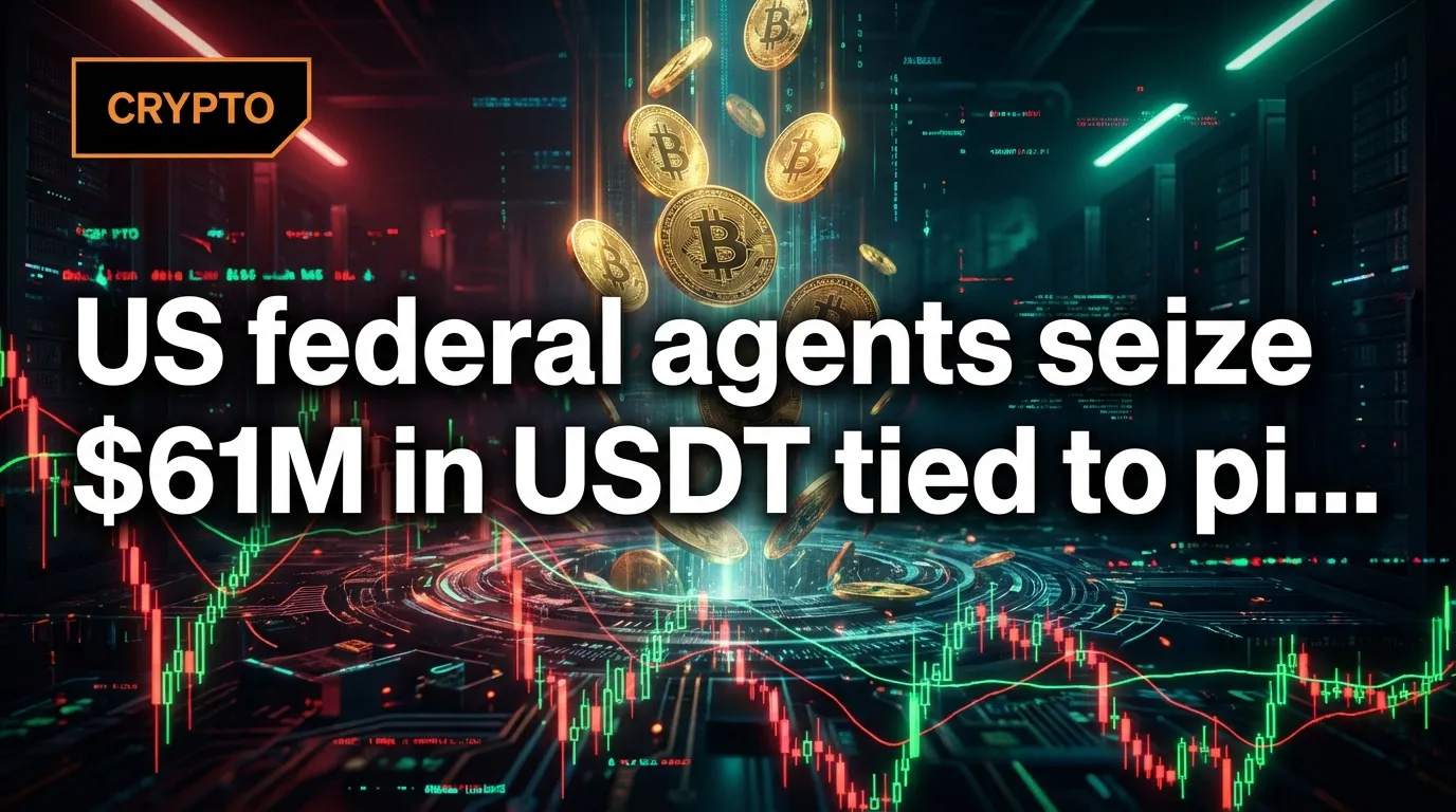 US federal agents seize $61M in USDT tied to pig-butchering romance-investment scam