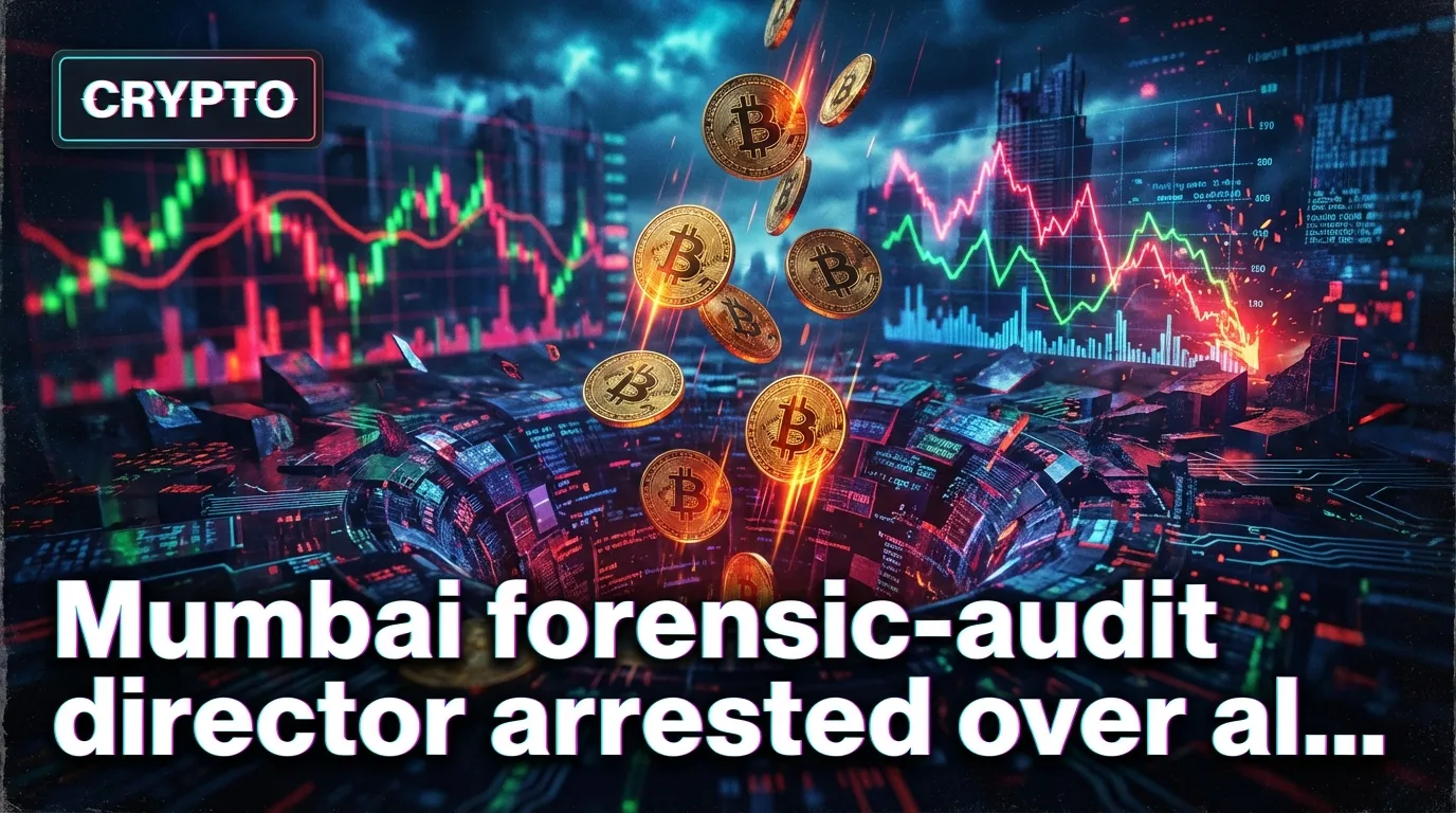 Direktor der forensischen Revision in Mumbai wegen angeblicher Veruntreuung von fast ₹30 Crore an beschlagnahmten GainBitcoin‑Kryptos verhaftet