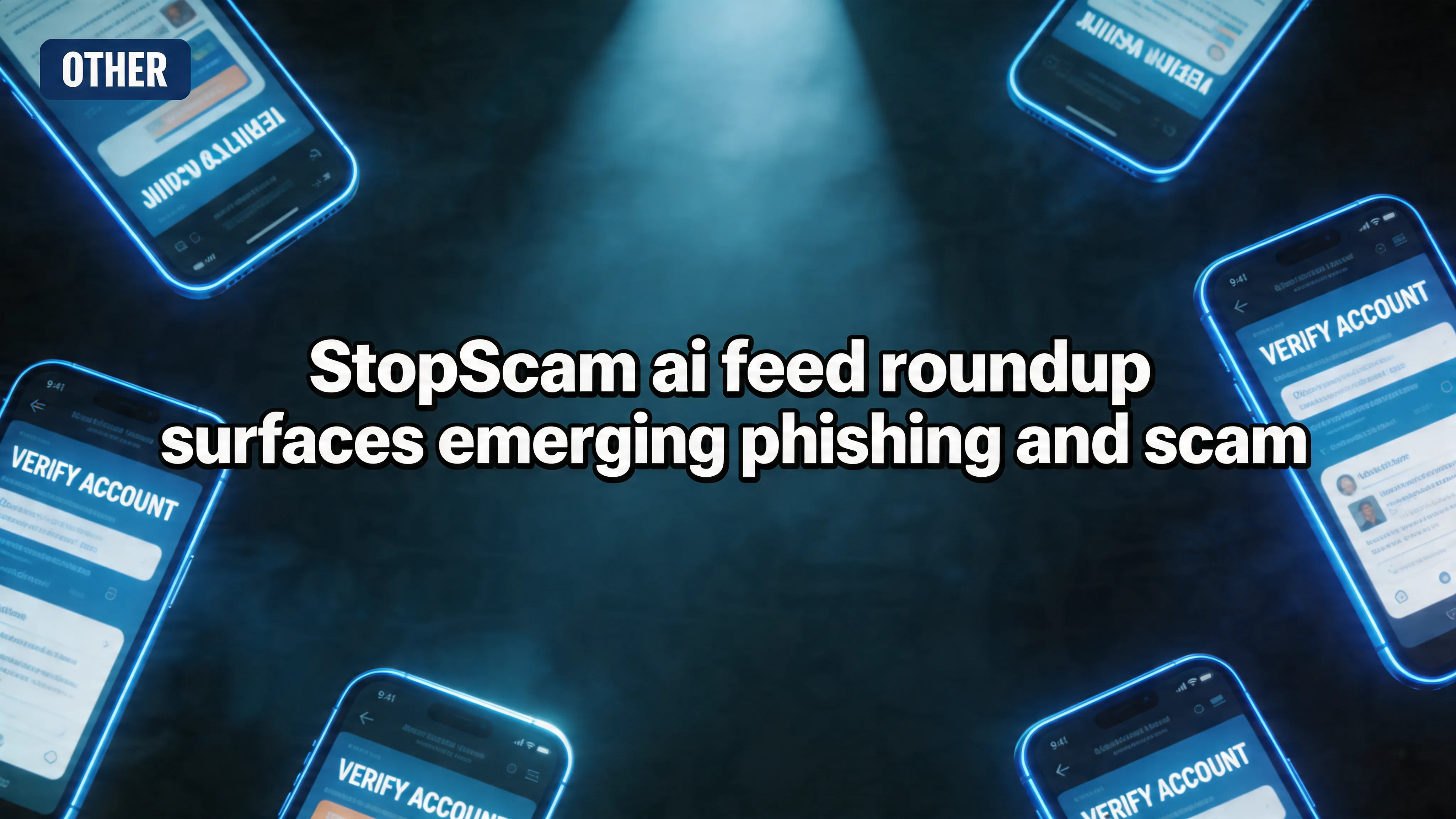 StopScam.ai feed roundup surfaces emerging phishing and scam tactics for daily review